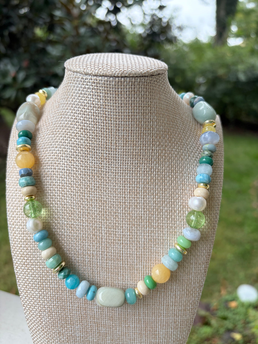 Multicolor Handmade Beaded Necklace