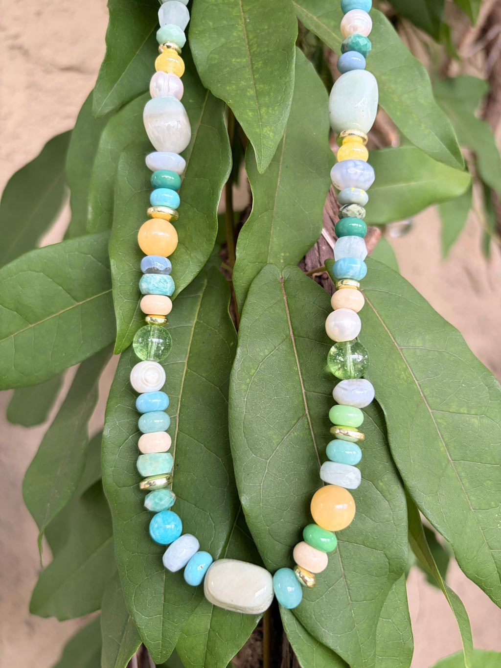 Multicolor Handmade Beaded Necklace