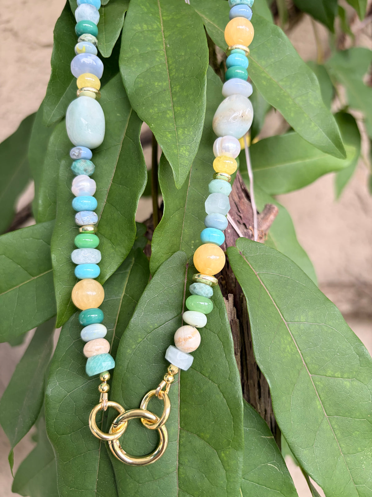 Multicolor Handmade Beaded Necklace