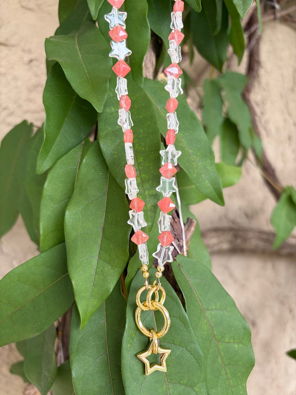 Quartz & Gold Filled Beaded Necklace